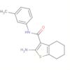 2-Amino-4,5,6,7-tetrahydro-N-(3-methylphenyl)benzo[b]thiophene-3-carboxamide