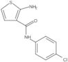 2-Amino-N-(4-chlorophenyl)-3-thiophenecarboxamide