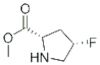 L-Proline, 4-fluoro-, methyl ester, cis- (9CI)