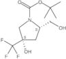 1,1-Dimethylethyl (2S,4S)-4-hydroxy-2-(hydroxymethyl)-4-(trifluoromethyl)-1-pyrrolidinecarboxylate