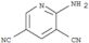 2-amino-3,5-dicyanopyridinium