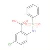 Benzoic acid, 5-chloro-2-[(phenylsulfonyl)amino]-