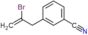 3-(2-bromoprop-2-enyl)benzonitrile