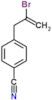 4-(2-bromoprop-2-en-1-yl)benzonitrile