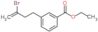 ethyl 3-(3-bromobut-3-enyl)benzoate