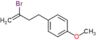 1-(3-bromobut-3-enyl)-4-methoxy-benzene