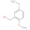 Benzenemethanol, 2-methoxy-5-(methylthio)-