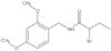 2-Bromo-N-[(2,4-dimethoxyphenyl)methyl]butanamide