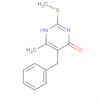 4(1H)-Pyrimidinone, 6-methyl-2-(methylthio)-5-(phenylmethyl)-