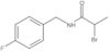 2-Bromo-N-[(4-fluorophenyl)methyl]propanamide