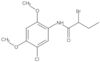 2-Bromo-N-(5-chloro-2,4-dimethoxyphenyl)butanamide