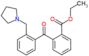 Ethyl 2-[2-(1-pyrrolidinylmethyl)benzoyl]benzoate