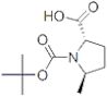 (2S,5R)-N-Boc-5-methylpyrrolidine-2-carboxylic acid