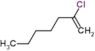 2-chlorohept-1-ene