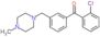 Methanone, (2-chlorophenyl)[3-[(4-methyl-1-piperazinyl)methyl]phenyl]-