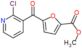 methyl 5-(2-chloropyridine-3-carbonyl)furan-2-carboxylate