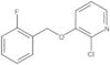 2-Chloro-3-[(2-fluorophenyl)methoxy]pyridine
