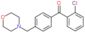 (2-chlorophenyl)-[4-(morpholinomethyl)phenyl]methanone