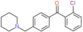 (2-chlorophenyl)-[4-(1-piperidylmethyl)phenyl]methanone