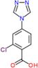 2-chloro-4-(4H-1,2,4-triazol-4-yl)benzoic acid