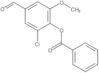 4-(Benzoyloxy)-3-chloro-5-methoxybenzaldehyde