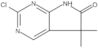 2-Chloro-5,7-dihydro-5,5-dimethyl-6H-pyrrolo[2,3-d]pyrimidin-6-one