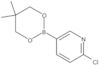 2-Chloro-5-(5,5-dimethyl-1,3,2-dioxaborinan-2-yl)pyridine