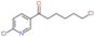6-chloro-1-(6-chloro-3-pyridyl)hexan-1-one
