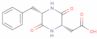 (2S,5S)-3,6-Dioxo-5-(phenylmethyl)-2-piperazineacetic acid