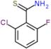 2-chloro-6-fluorobenzenecarbothioamide