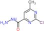 2-chloro-6-methylpyrimidine-4-carbohydrazide