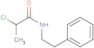 2-CHLORO-N-(2-PHENYLETHYL)PROPANAMIDE