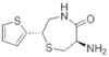 (2S,6R)-6-amino-5-oxo-2-(2-thienyl)perhydro-1,4-thiazepine