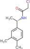 2-chloro-N-[(1R)-1-(3,4-dimethylphenyl)ethyl]acetamide