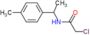 2-chloro-N-[1-(p-tolyl)ethyl]acetamide