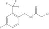 2-Chloro-N-[[4-fluoro-2-(trifluoromethyl)phenyl]methyl]acetamide