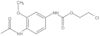 2-Chloroethyl N-[4-(acetylamino)-3-methoxyphenyl]carbamate