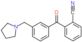 2-[3-(pyrrolidin-1-ylmethyl)benzoyl]benzonitrile