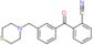 2-[3-(thiomorpholinomethyl)benzoyl]benzonitrile