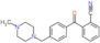 2-[4-[(4-Methyl-1-piperazinyl)methyl]benzoyl]benzonitrile