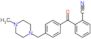 2-[4-[(4-methylpiperazin-1-yl)methyl]benzoyl]benzonitrile