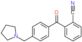 2-[4-(1-Pyrrolidinylmethyl)benzoyl]benzonitrile