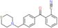 2-[4-(thiomorpholinomethyl)benzoyl]benzonitrile