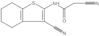 2-Cyano-N-(3-cyano-4,5,6,7-tetrahydrobenzo[b]thien-2-yl)acetamide