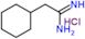 2-cyclohexylacetamidine hydrochloride