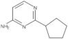 2-Cyclopentyl-4-pyrimidinamine