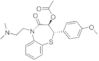 1,5-Benzothiazepin-4(5H)-one, 3-(acetyloxy)-5-[2-(dimethylamino)ethyl]-2,3-dihydro-2-(4-methoxyphenyl)-, (2S-trans)-