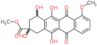 methyl 2,4,5,12-tetrahydroxy-7-methoxy-6,11-dioxo-1,2,3,4,6,11-hexahydrotetracene-2-carboxylate