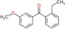 (2-ethylphenyl)-(3-methoxyphenyl)methanone