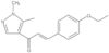 1-(1,5-Dimethyl-1H-pyrazol-4-yl)-3-(4-ethoxyphenyl)-2-propen-1-one